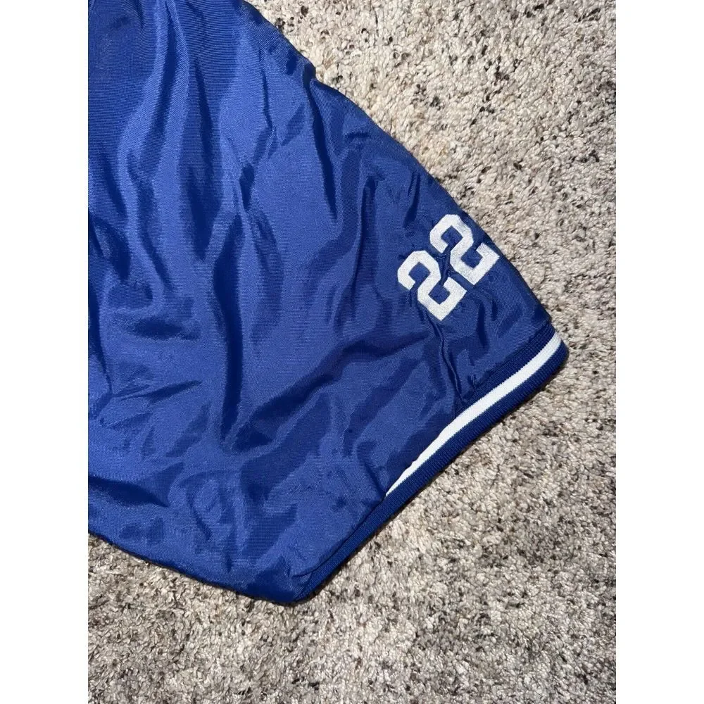 Vintage Duke Blue Devils Team Issue Baseball Warm Up Pullover‎ Men's XL #22
